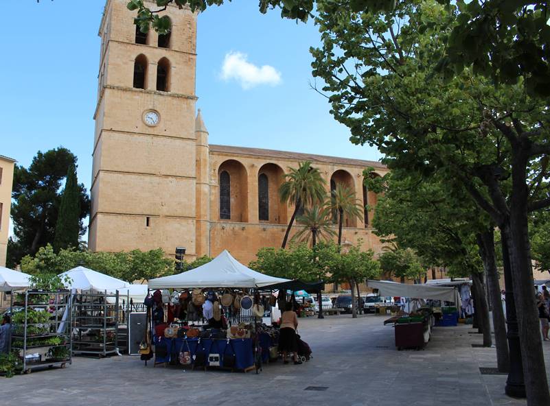 Mercado de Muro en Mallorca